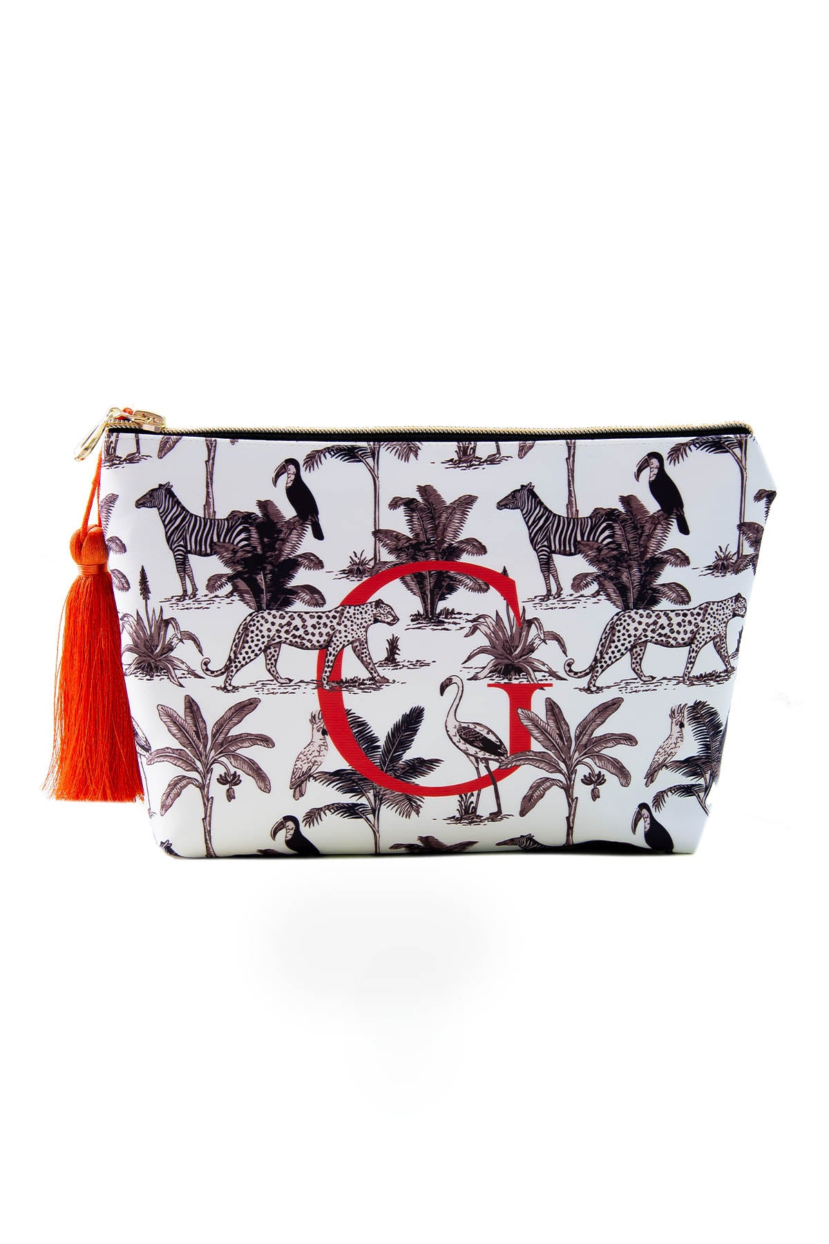 SAFARİ DESENLİ CLUTCH ÇANTA