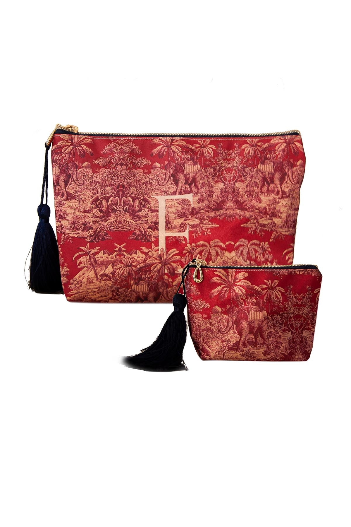 CLUTCH BAG WITH BILATERAL PATTERN
