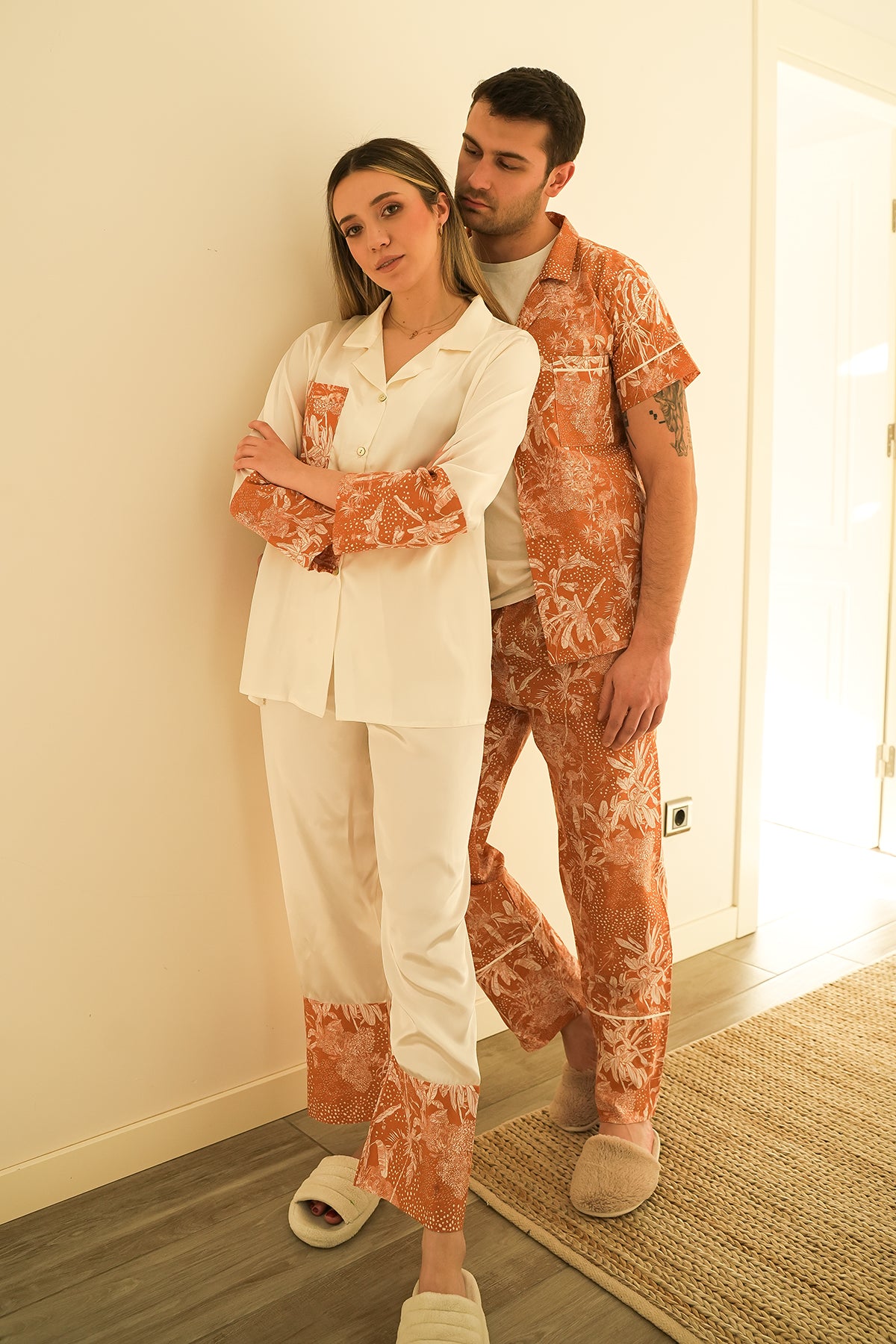 VİSKON KUMAŞ ERKEK PİJAMA TAKIMI