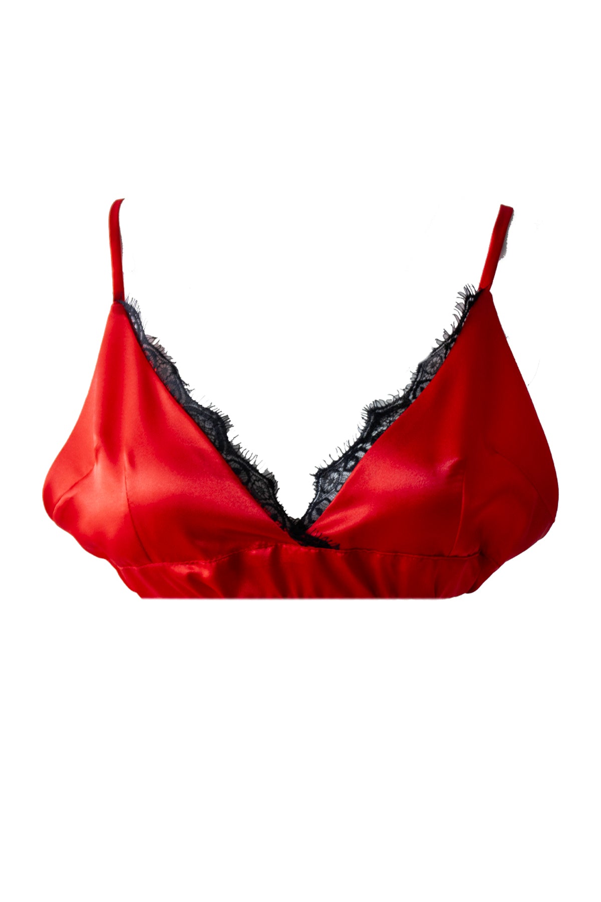 5'li Kırmızı Sevgililer Günü Pijama Seti