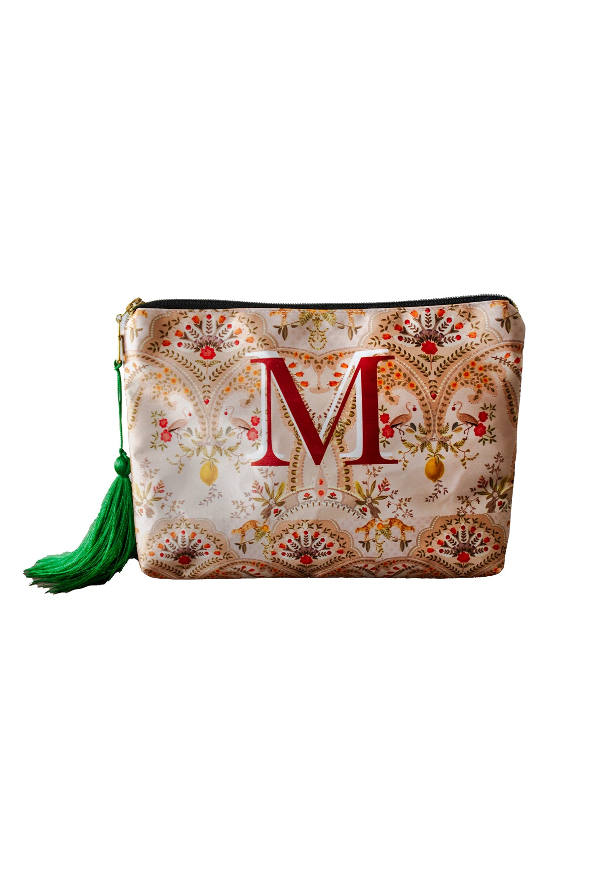 RETRO DESENLİ CLUTCH ÇANTA