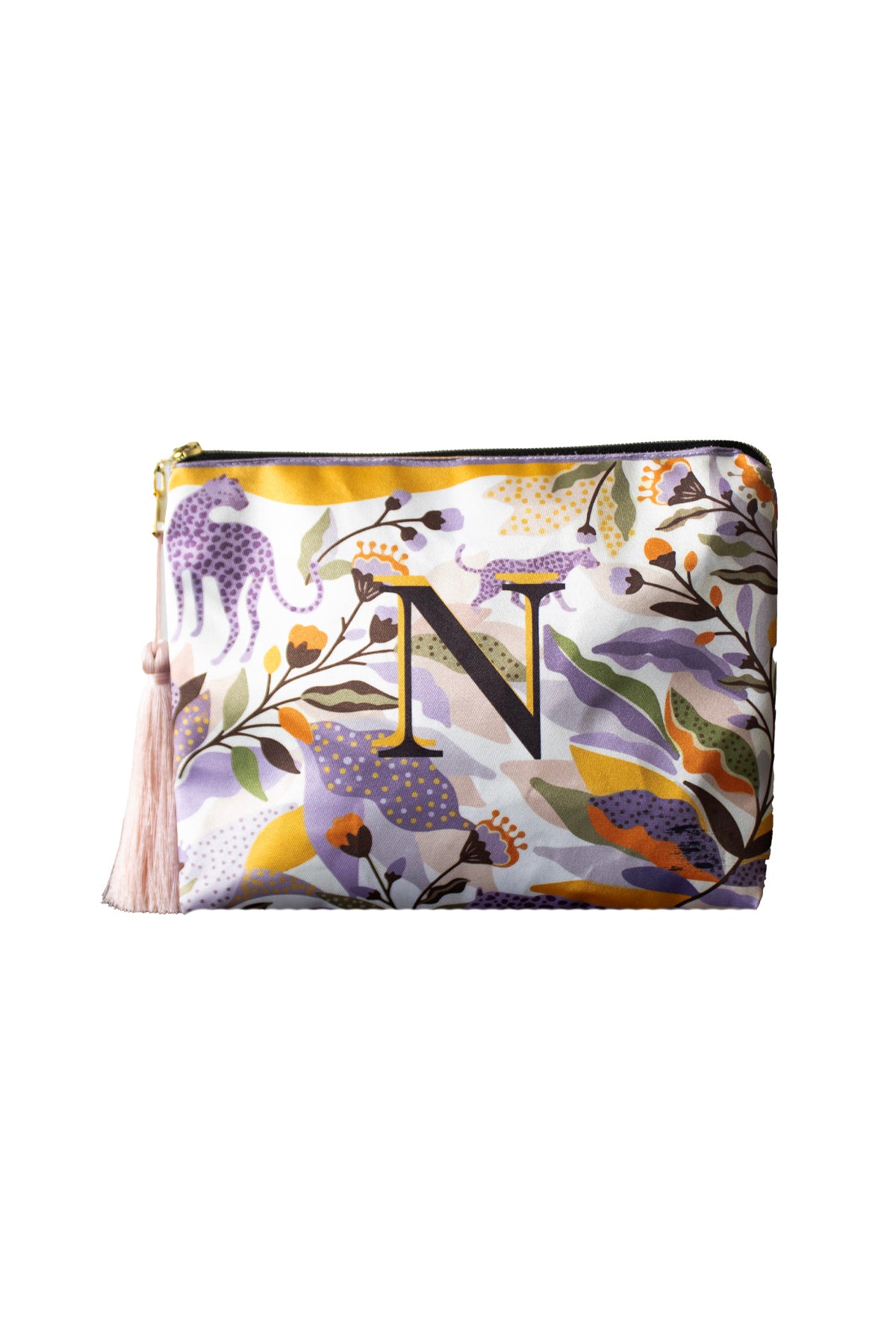 ÇİÇEK DESENLİ CLUTCH ÇANTA