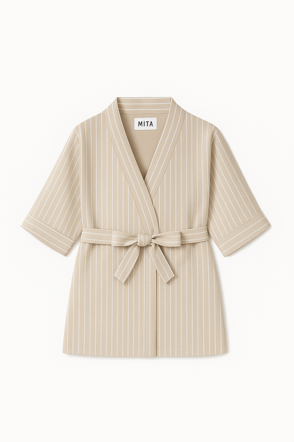 VİZON ÇİZGİLİ ÇOCUK KİMONOSU