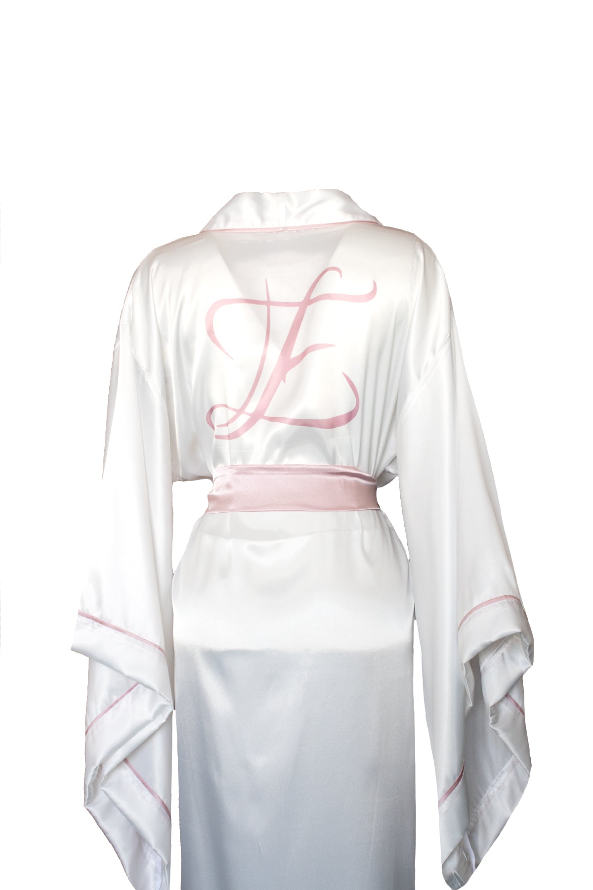 BEYAZ YARASA KOL PUDRA BİYELİ KİMONO