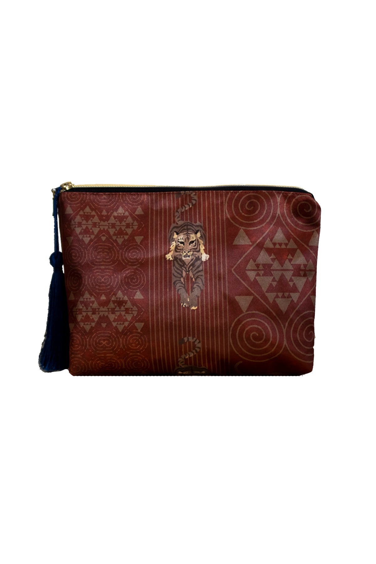 KAPLAN DESENLİ CLUTCH ÇANTA