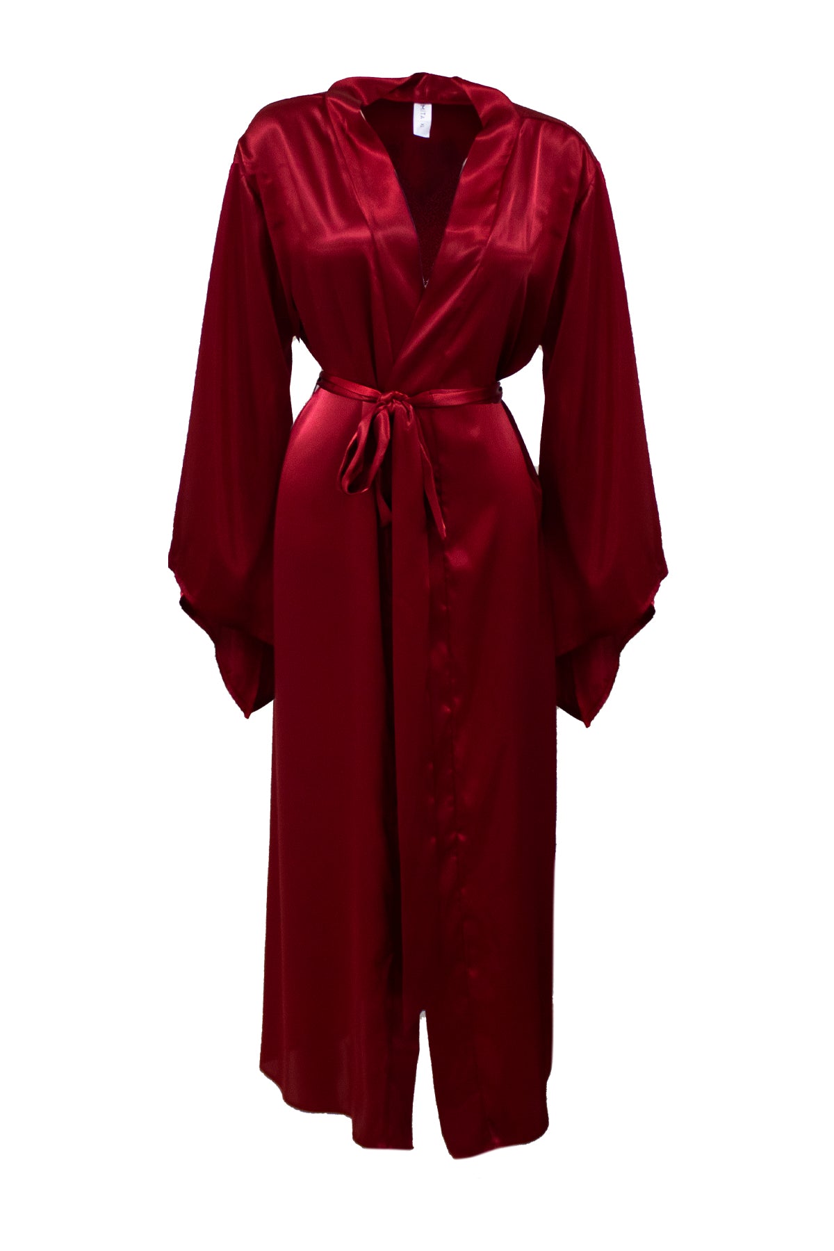 BORDO COLOR BAT KIMONO