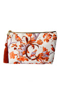 TURUNCU DESENLİ CLUTCH ÇANTA