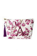 PEMBE DESENLİ CLUTCH ÇANTA