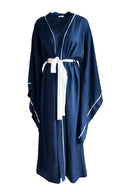 LACIVERT BAT ARM WHITE BENEFIT KIMONO