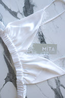 BEYAZ SATEN BRALET