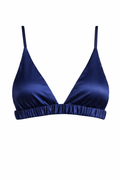 LACİVERT SATEN BRALET
