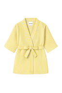 SARI ÇİZGİLİ ÇOCUK KİMONOSU