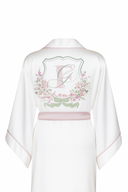 BEYAZ YARASA KOL PUDRA BİYELİ KİMONO