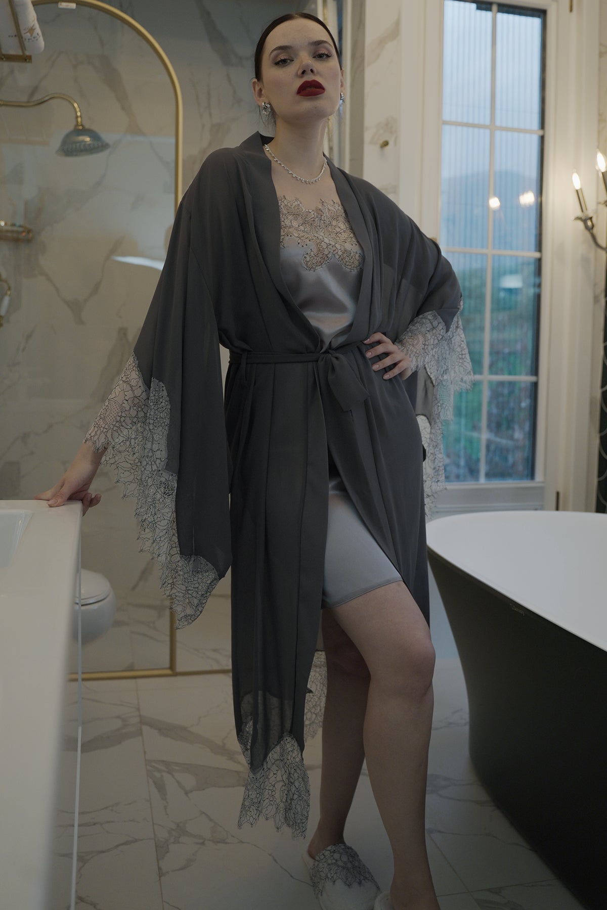 FRENCH DANCELLI BAT ARM KIMONO