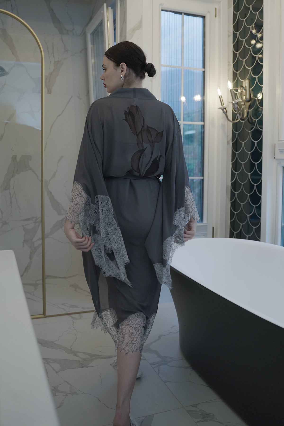 FRENCH DANCELLI BAT ARM KIMONO