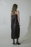 ACI KAHVE SATEN FRANSIZ DANTELLİ GECELİK