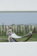 LASTİKLİ PAREO ETEK-CROP TAKIM