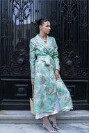 BROKAR KUMAŞ TRANSPARAN CEKET KİMONO