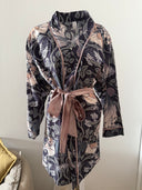 İNDİRİM VİSKON KUMAŞ MİNİ BOY DÜZ KOL KİMONO