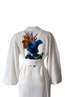 HAM KETEN BALON KOL KİMONO