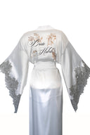 FRANSIZ DANTELLİ YARASA KOL KİMONO