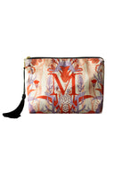 MERCAN DESENLİ CLUTCH ÇANTA