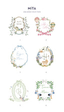 BEYAZ YARASA KOL LACİVERT BİYELİ KİMONO