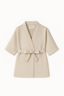 VİZON ÇİZGİLİ ÇOCUK KİMONOSU