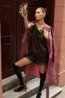 ACI KAHVE SATEN ASKILI-ŞORTLU TAKIM