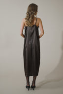 ACI KAHVE SATEN FRANSIZ DANTELLİ GECELİK