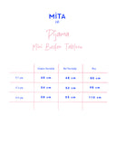 MAVİ DESENLİ SATEN ÇOCUK PİJAMASI