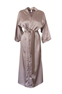 SÜTLÜ KAHVE DÜZ KOL KİMONO