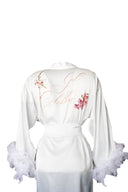 BEYAZ OTRİŞLİ BRIDE KİMONO