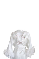 BEYAZ OTRİŞLİ BRIDE KİMONO