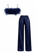 CROP-PANTS TEAM WITH WHITE DEVE BIRD