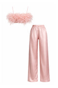 CROP-PANTS TEAM WITH WHITE DEVE BIRD