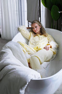 SARI İKİLİ ANNE-BEBEK SETİ