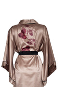 MILK COFFEE BLACK BALLY BAT ARM KIMONO
